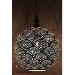 25% korting op Oosterse Marokkaanse Bollamp zilver XL