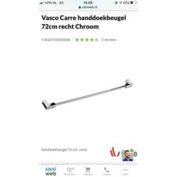 Vasco carre handdoek beugel nieuw