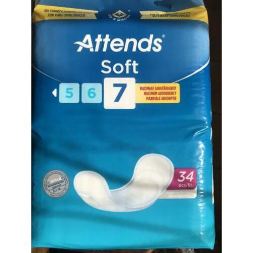 Attends Soft 7 + Abena Abri-San 6 incontinentie