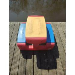 Little Tikes picknick tafel inclusief tuin speelgoed.
