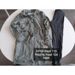 Meisjes kleding maat 104, 110, 116