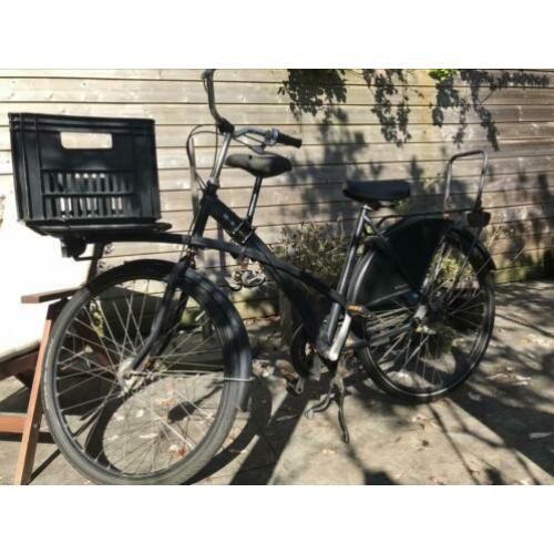 Dames Stadsfiets, Fietsfabriek, met kinderzitjes, opknapper
