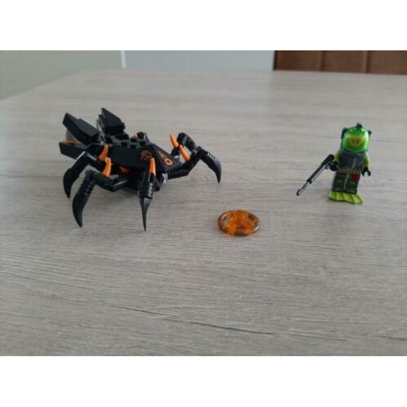 Lego Atlantis 8056 Gevecht met reuzenkrab met doos en boekje