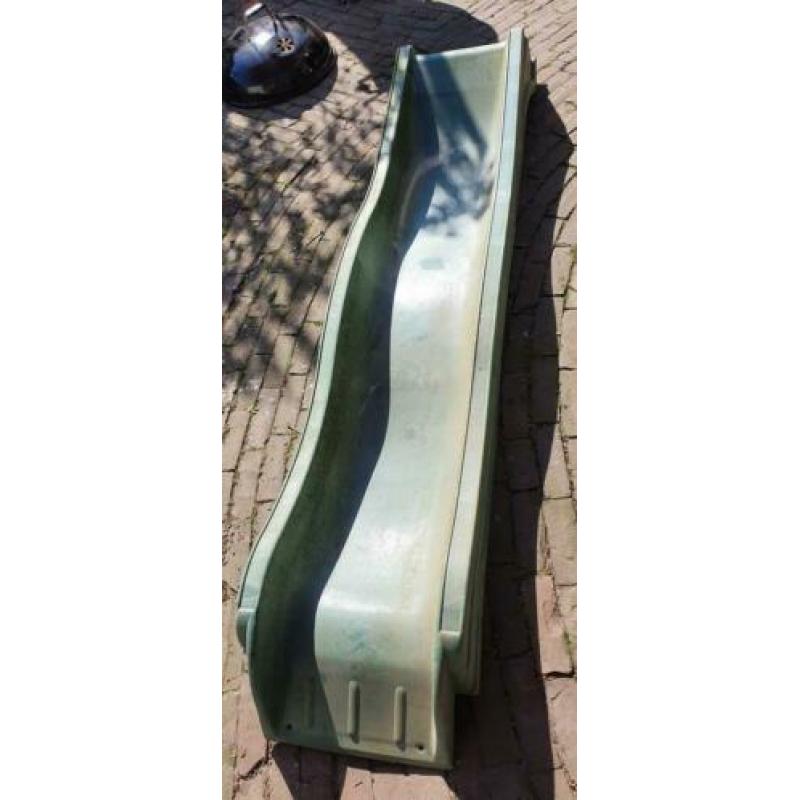 Hillhout glijbaan, groen