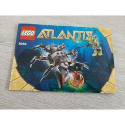 Lego Atlantis 8056 Gevecht met reuzenkrab met doos en boekje