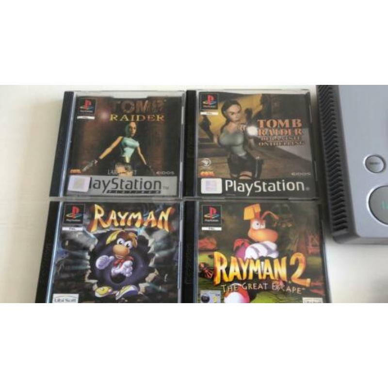 Playstation 1 met 7 games