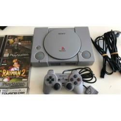 Playstation 1 met 7 games