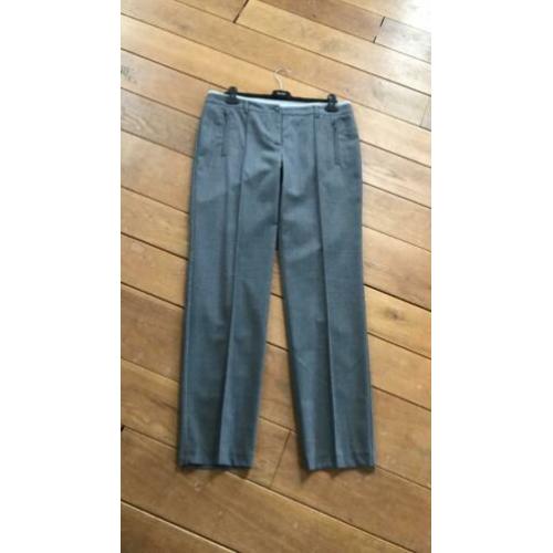 Marccain grijze broek mt 5 ca 42 cool wol, Marc Cain