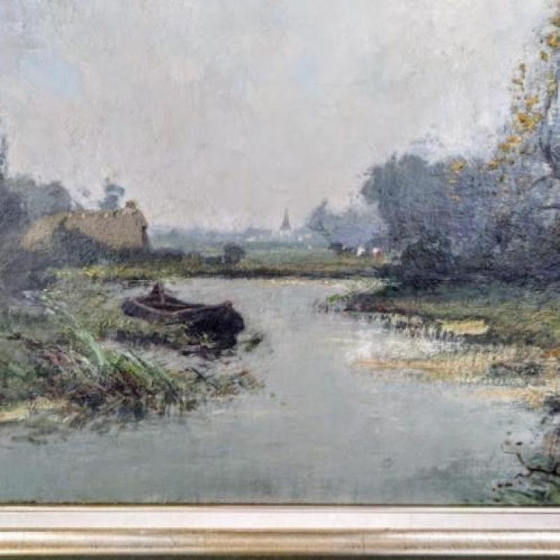 Groot schilderij G.F.van Schagen