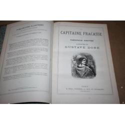 Le Capitaine Fracasse - Gautier - ill. Gustave Doré 1863 !!