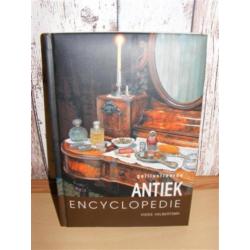 Antiek Encyclopedie Boek 345 pagina's