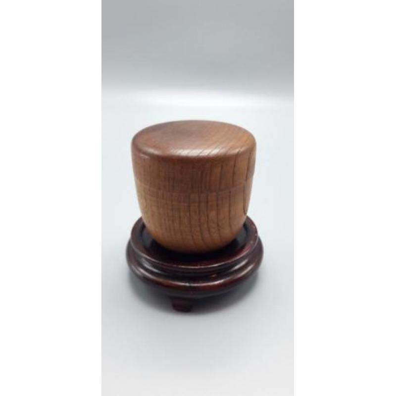 Natsume japanese teacaddy (3) wood