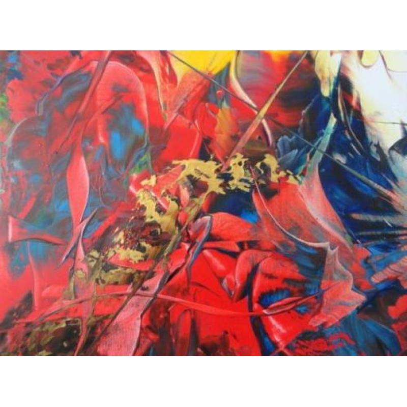 " Bright " Acrylschilderij 120 cm x 80 cm
