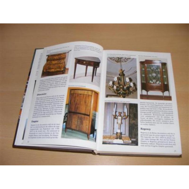 Antiek Encyclopedie Boek 345 pagina's