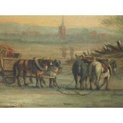 Antiek schilderij