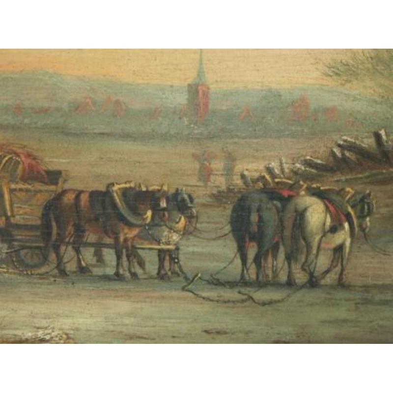 Antiek schilderij