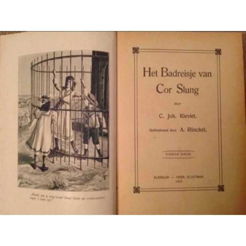 C. Joh. Kieviet: Het badreisje van Cor Slung, 4e druk 1917