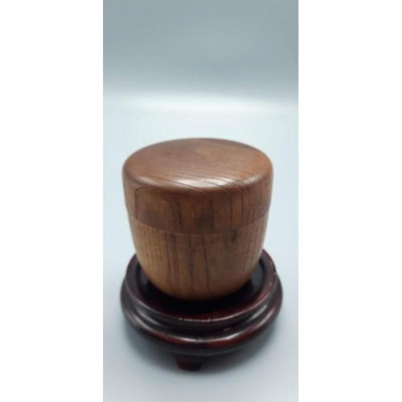 Natsume japanese teacaddy (3) wood