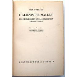 Italienische Malerei des 17e & 18e Jahrhunderts 1936 Goering