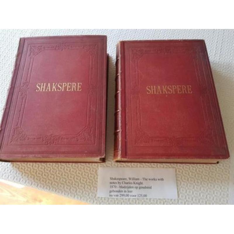 Shakespeare - the works - 1870 luxe