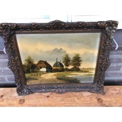 Drie div schilderijen