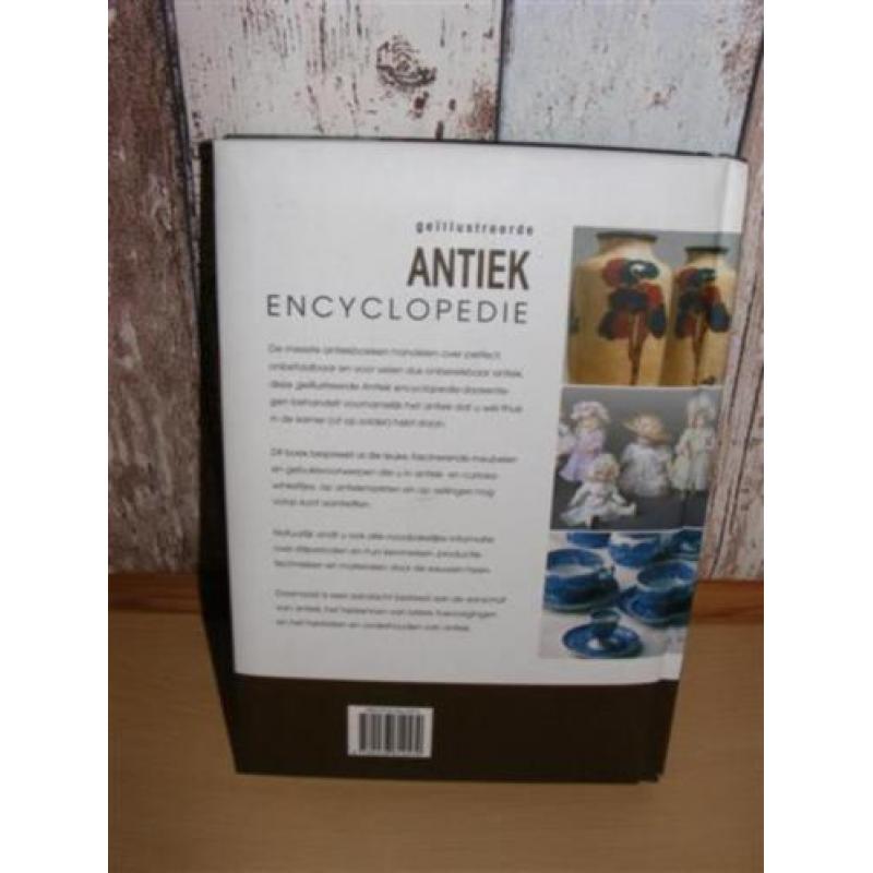 Antiek Encyclopedie Boek 345 pagina's