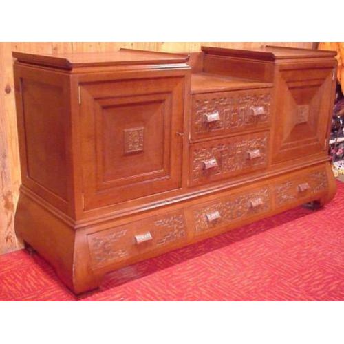 Klassiek Art Deco dressoir vintage Dutch kast meubel design