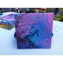 Unieke acryl schilderijen in meerdere kleuren!