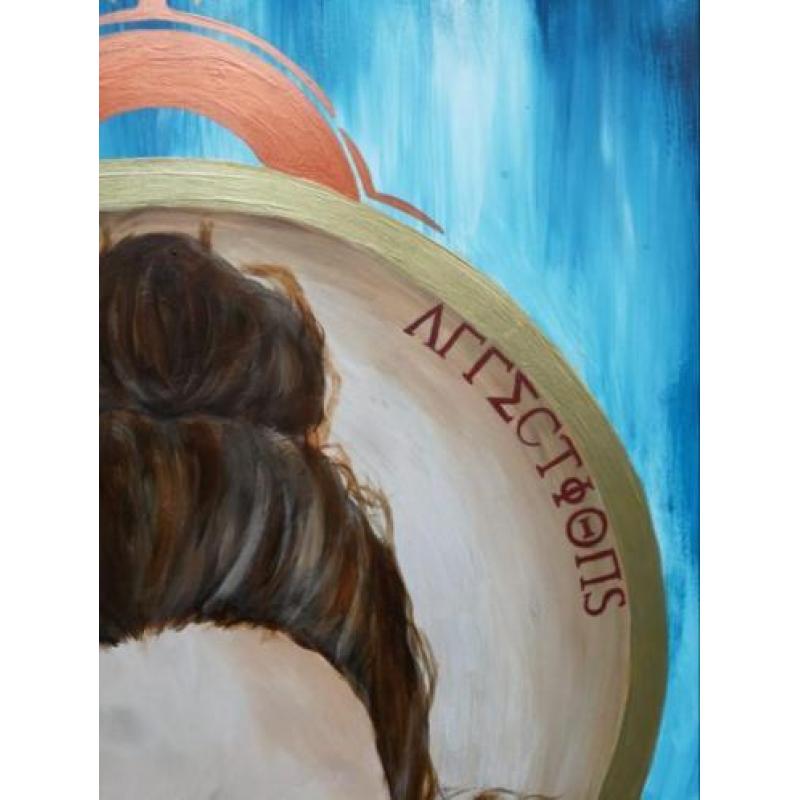 Schilderij eigen werk kunst portret