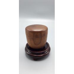 Natsume japanese teacaddy (3) wood