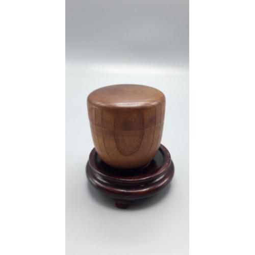 Natsume japanese teacaddy (3) wood