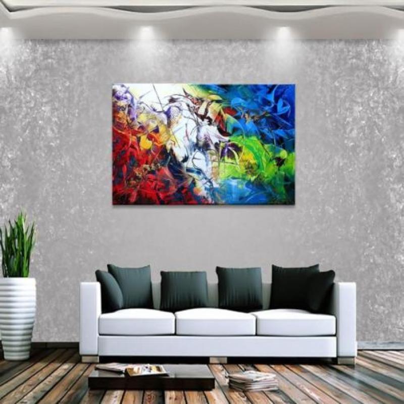 " Bright " Acrylschilderij 120 cm x 80 cm