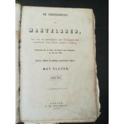 Geschiedenis der martelaren (1864)