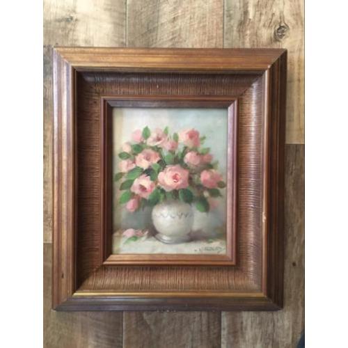 Harrie koolen stil leven schilderij 20x25