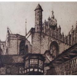 Tekening gemaakt door Paul Preisel van Kapellenhof