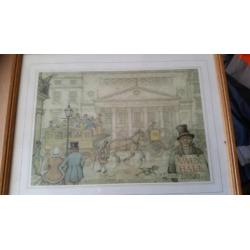 2 anton pieck schilderijtjes