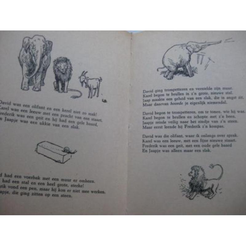 Oud boekje ( Toen wij nog heel klein waren ) A.A. Milne )
