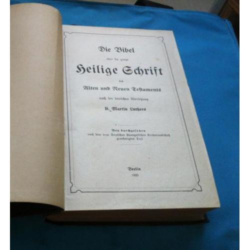 Lutherse Bijbel 1920 - Die Bibel - Die ganze Heilige Schrift