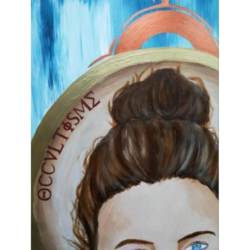 Schilderij eigen werk kunst portret