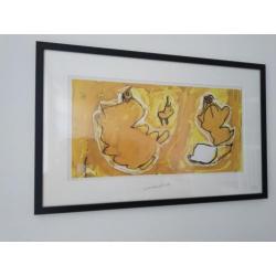 2x Outsider art Kunst Amerpoort Hallo Wolk Baspartout