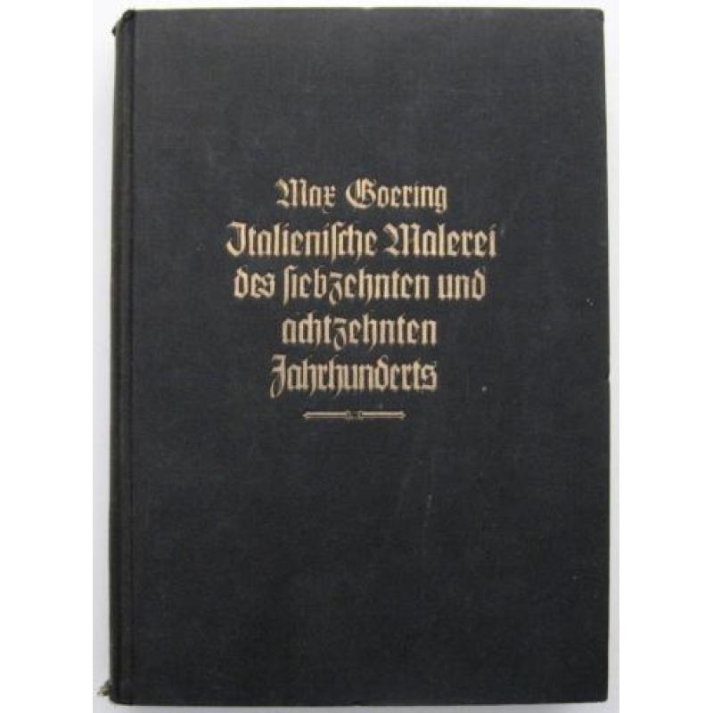 Italienische Malerei des 17e & 18e Jahrhunderts 1936 Goering