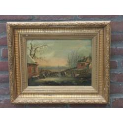 Antiek schilderij