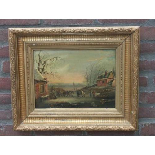 Antiek schilderij