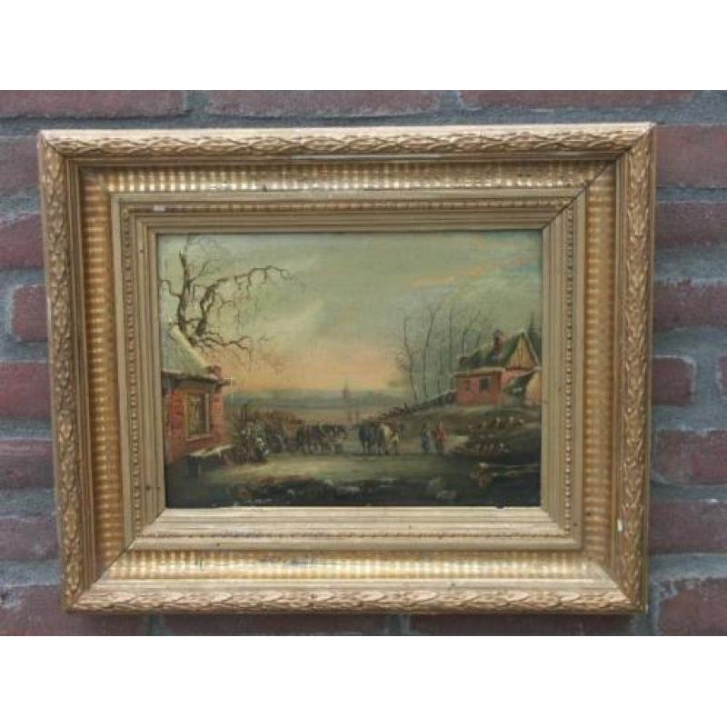Antiek schilderij