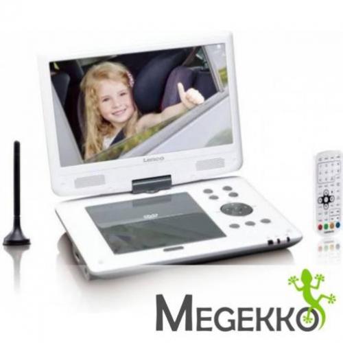 Lenco DVP-1063 Draagbare DVD speler in Wit