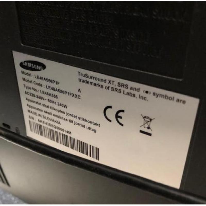 samsung tv 46" (inch)