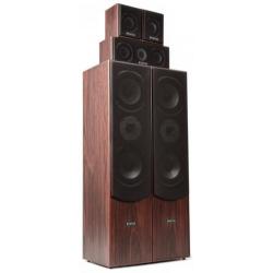 SkyTronic Complete 5.1 Walnoot Home Cinema Set met 8" Subwoo