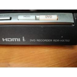 SONY RDR-HX750 (dvd recorder)