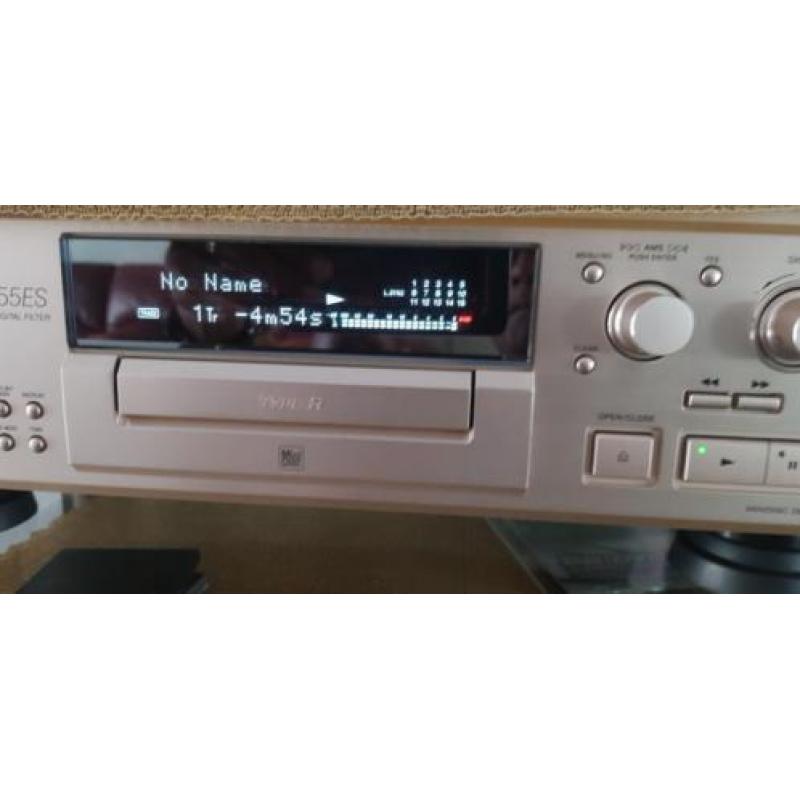 High-END SONY MDS JA 555 ES CAMPANGE Gold