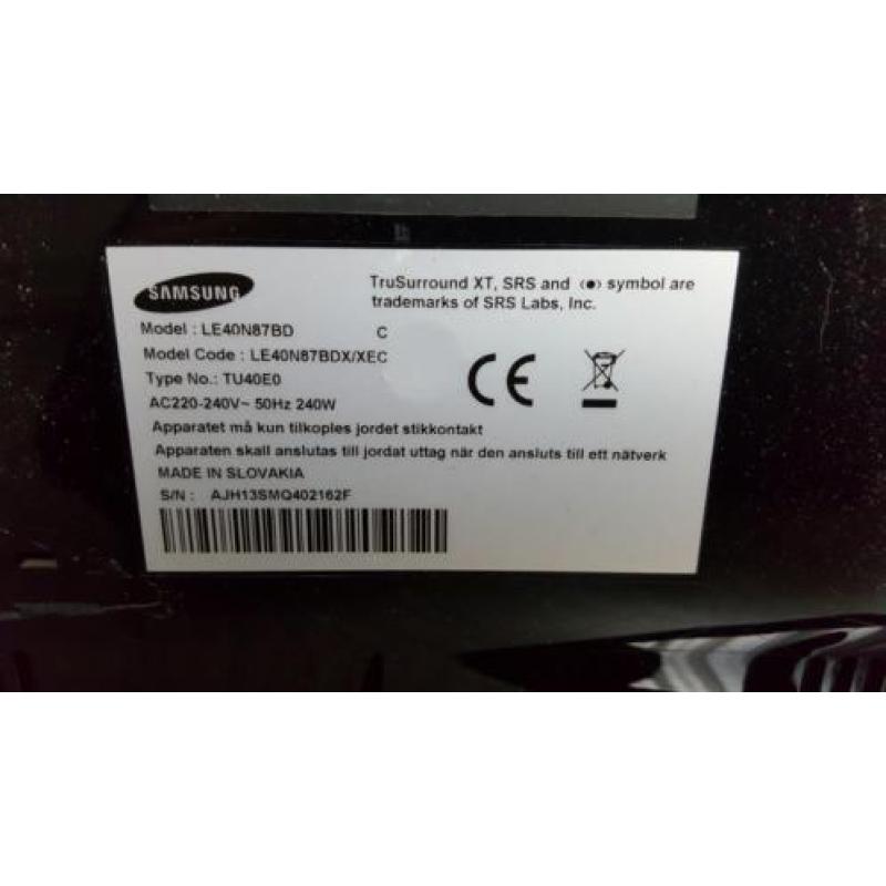 Samsung Tv 40"defect /Lg 32"defect